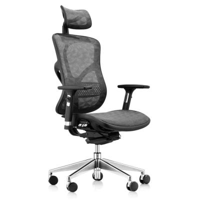 China bifma standard high quality adjustable mesh (height) lumbar support ergonomic computer chair with 3d armrest for manager and boss for sale