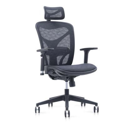 China Ergonomic Comfortable Office Staff Workstation Chair Computer Chair Mesh Office Seating Chair Adjustable (Height) for sale