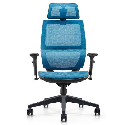 China (Height)Adjustable Modern Office Seating Armrest Factory Price Ergonomic Mesh Office Chair Adjustable Swivel for sale