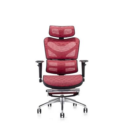 China Adjustable (Height) High Swivel Back Chair Ergonomic Mesh Ergonomic Chair With X Shape Backrest for sale