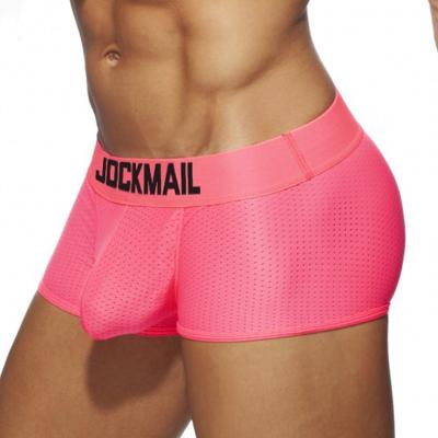 China Anti-Static Free Mix Jockmail Mesh Mini Series Shorts Briefs Briefs Tanga Sex Plaid Men Boxers Underwear for sale