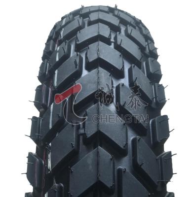 China Natrual China Motorcycle Rubber Tire 100/90-10 for sale