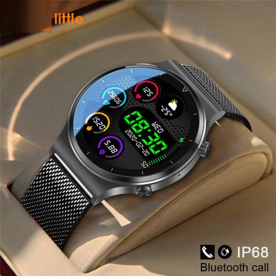 China New Call Silica Gel Smart Watch Men S-600 IP68 Full Touch Screen Wireless Waterproof Sports Fitness Custom Smartwatch Face For Android IOS for sale