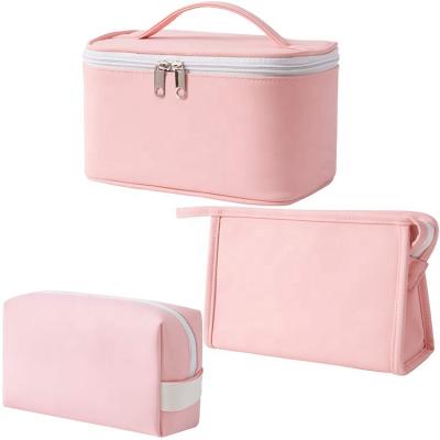 China Waterproof Shockproof Scratchproof Cosmetic Bag Set Makeup Scratchproof Bag for Purse Pouch Travel Beauty Zipper Organizer Bag Gifts for Girl Women for sale