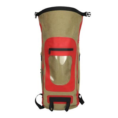 China Outdoor sports waterproof dry bag backpack 5L 10L 20L 30L 40L floating dry backpack with waterproof phone case for water sports for sale