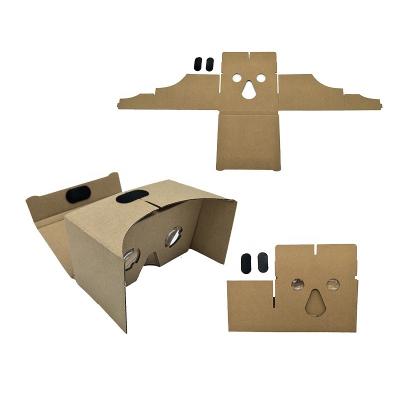 China DIY 3D Virtual Reality Google Cardboard VR Glasses For 3d Movies And Games < 50