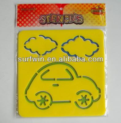 China Promotion plastic funny stencil and templates for sale