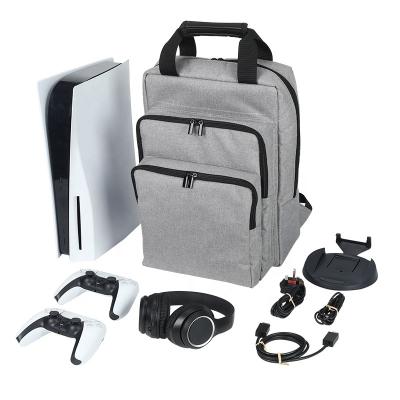 China High Quality Portable Space Saver PS5 Console Bag Carry Backpack For PS5 Console+Controllers For Traveling for sale