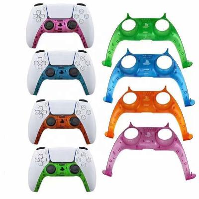 China Decoration for PS5 Controller Transparent Colors PS5 Face Plate for PS5 Controller Accessories Wholesale for sale