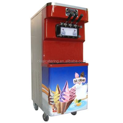 China Free Standing Soft Ice Cream Machines Commercial Ice Cream Machine 55~60L for sale