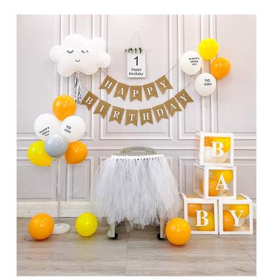 China Party Decoration Multi-use Party Sign Baby Birthday Party Decoration Party Centerpieces Decoration for sale