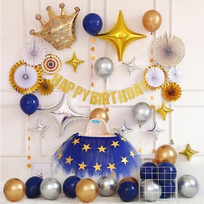 China Birthday Party Decoration Birthday Party Wall Fan Garland Decoration for sale