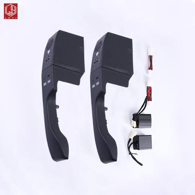 China LEYI ABS Black Car Modification ABS Plastics Wire Harness High Quality Auto Parts Wholesale Car USB Charger For Alphard 2015 2022 for sale