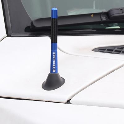 China Car Exterior Hood Antenna Accessories Aerials Metal Luxury Antenna Input Antennas Modification Radio For Toyota FJ Cruiser for sale