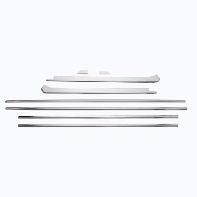 China 304 stainless steel high quality car window trim car modification 304 stainless steel auto parts wholesale for his 2021 for sale