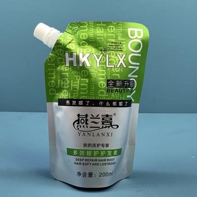 China Best Selling High Quality ANTISTATIC Printed Plastic Stand Up Pouch Hair Conditioner Bag Custom Printing Packaging for sale