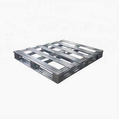 China Durable Corrosion Protection Storage Equipment E-DECK Metal Forklift Stacking Warehouse Galvanized Steel Pallet For Sale for sale