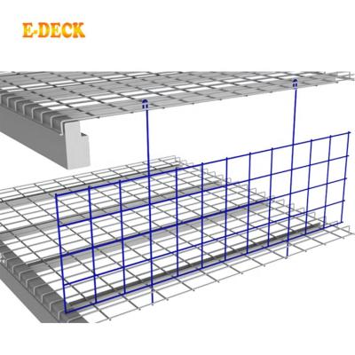 China Hanging Shelf Mesh Dividers For Deck Divider Uprights Pallet Rack Rack Shelf for sale