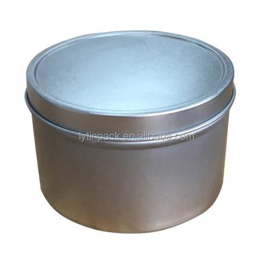 China 250ml 80*53mm Candle Tin Metal Containers for sale