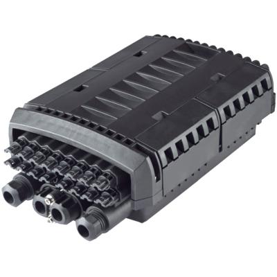 China Outdoor FTTX Fiber Optic Splice Closure For Drop Cable And PLC Splitter , Moderate Price for sale