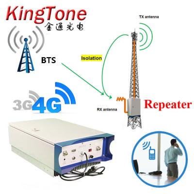 China 2km Range RF Repeater High Power Signal Booster Cellular Lte 4G 1800MHz Extender Mobile Wide Range Signal Booster for sale