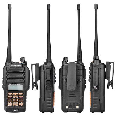 China Security Baofeng Walkie Talkie 9R 5W Handheld UHF UV-9R Waterproof Radio IP67 Dual Band Ham Two Way Radio UV-9R for sale