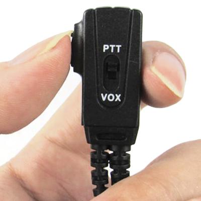 China In-ear 2 PIN Acoustic Tube Earpiece VOX PTTs Mic Air Tube Headset For PTT Walkie Talkie KENW00D BAOFENG for sale