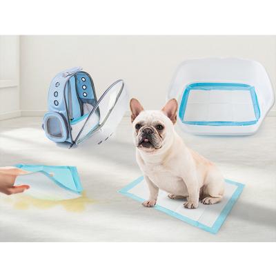 China Sustainable Super Absorbent Training Pads Disposable Absorbable Pet Pee Pad Diaper for sale