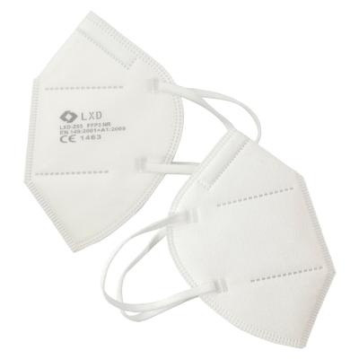 China CE En149 FFP2 Face Masks Filter Respirator Dust Mask Eco-friendly Particulate Disposable FFP2 Mask for sale