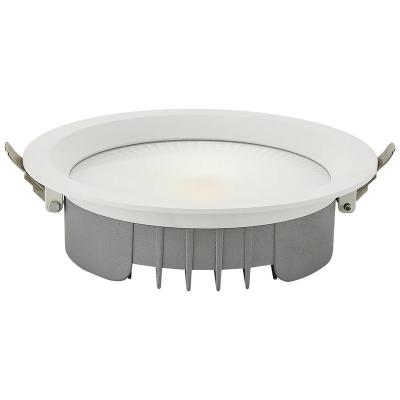 China Modern High Quality Factory Wholesale Non Decorative Embedded Lamps 8w 12w 15w 20w 30w 40w Cob Led Downlight for sale