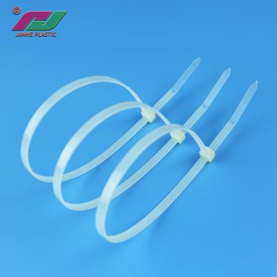 China flame-retardant nylon cable tie 100mm white self-locking cable tie mounts wire zip ties zip nylon tape tie wrap for sale