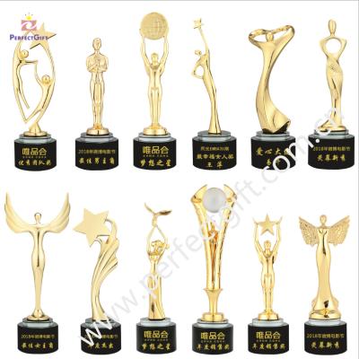 China Worldwide Promotion Stock OEM ODM Metal Award /Souvenir Trophy With Custom Logo for sale