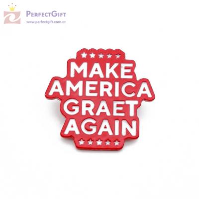 China USA Hot Sell Custom Election Lapel Pins With President Guard American Salute Again for sale