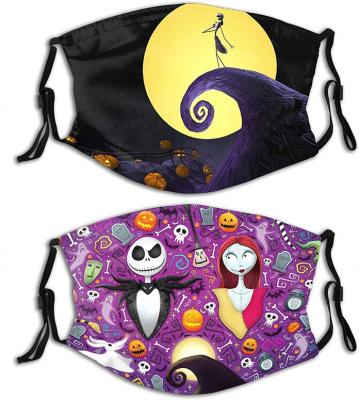 China New Resin Designer Custom Halloween Theme Cloth Face Mask Cute Outdoor Breathable Face Mask for sale