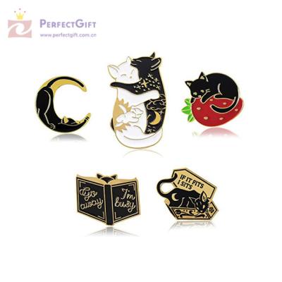 China USA hot sale custom high quality metal pin badge for Halloween for sale