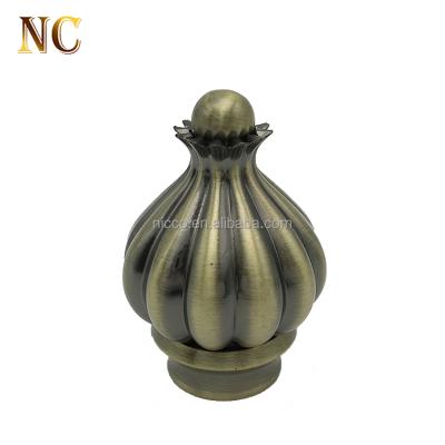 China Modern Classic Design 16mm Window Curtain Rod Finials Eco-friendly High Quality for sale