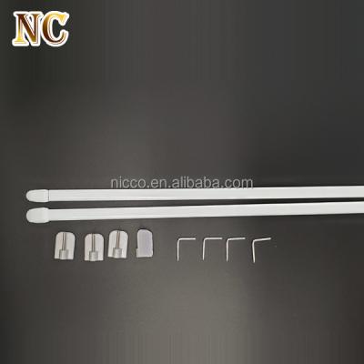 China Factory Supply Cheap Price Factory Window Curtain Mini Coffee Cafe Rod For Contemporary Dorm Room for sale