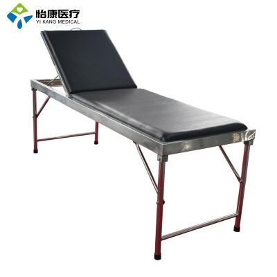 China hot sale china back adjustable examination stainless steel hospital use medical examination bed for sale