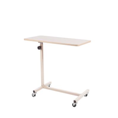 China Modern Hospital Over Bed Table Adjustable Bedside Table For Hospital Bed for sale