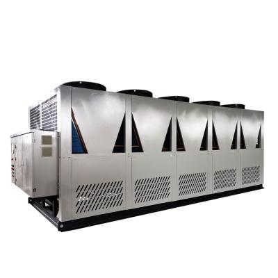 China Industrial Cooling Solutions R134A / R404A / R407c Air Cooled Screw Water Chiller for sale