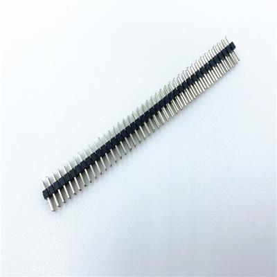 China PCB DUAL ROW PIN HEADER S/T PITCH 2.0MM MALE CONNECTOR for sale