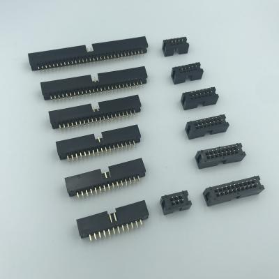 China PCB 2.54mm Shrouded Box Header S/T PCB Connector for sale