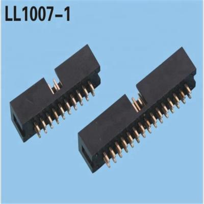 China PCB 2.54mm Pitch Box Header Male PCB Header Connector Amp Female Header for sale