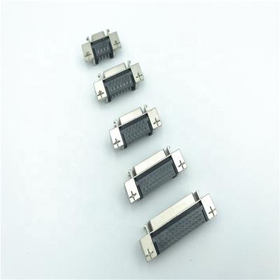 China audio & Video Right Angle Type SCSI PCB Connector for sale