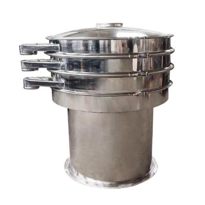 China Powder sieve 304 Stainless Steel Vibrating Sieve Rotary Vibrating Screen Filter Sieves for Paprika for sale