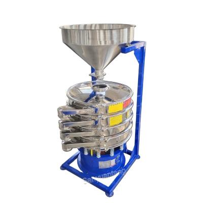 China Powder sieve Circular Vibro Sifter Rotary Vibrating Screen Classifier Powder Sieving Machine Vibrating Sieve for Flour for sale