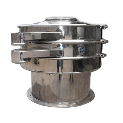 China Powder sieve Carbon Steel Rotary Vibrating Screen Filter Sieves Abrasive Powder Vibrating Sieve Sifter for sale