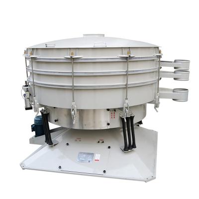 China Food processing Calcium Carbonate Round Swing Screen Circular Tumbler Vibrating Sieve Sifter Screening Machine for sale