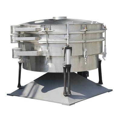 China Food processing Stainless Steel Vibrating Tumbler Screen Industrial Sifter Swing Sieve Machine For Starch Coca Seeds for sale