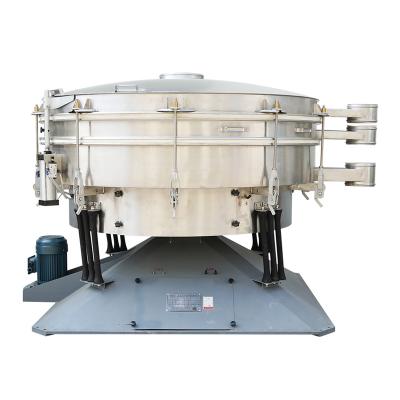 China Food processing Circular Sifting Machinery Tumbler Swing Rotary Vibrating Screen For Grain Spice Dust for sale